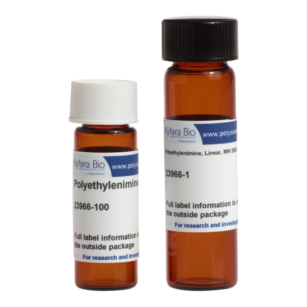 Polyethylenimine, Linear, MW 25000, Transfection Grade (PEI 25K) - 100mg